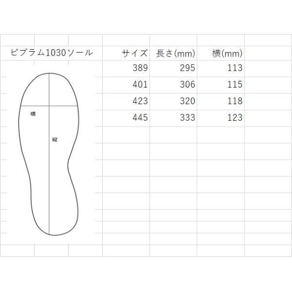 画像2: ビブラム1030ソール (2)